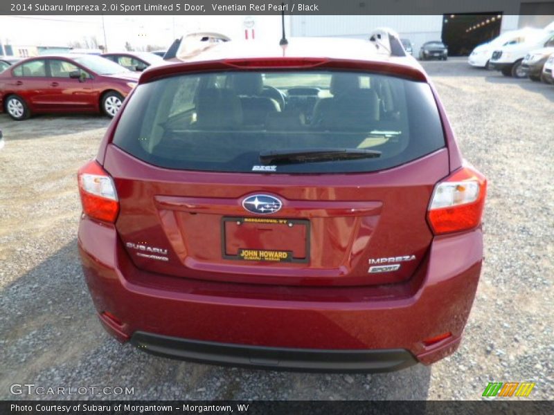 Venetian Red Pearl / Black 2014 Subaru Impreza 2.0i Sport Limited 5 Door