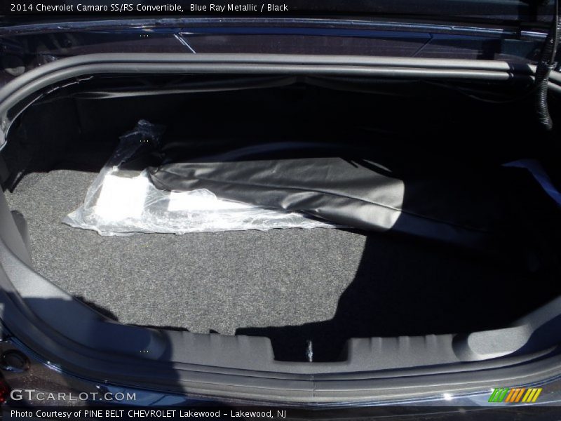 Blue Ray Metallic / Black 2014 Chevrolet Camaro SS/RS Convertible