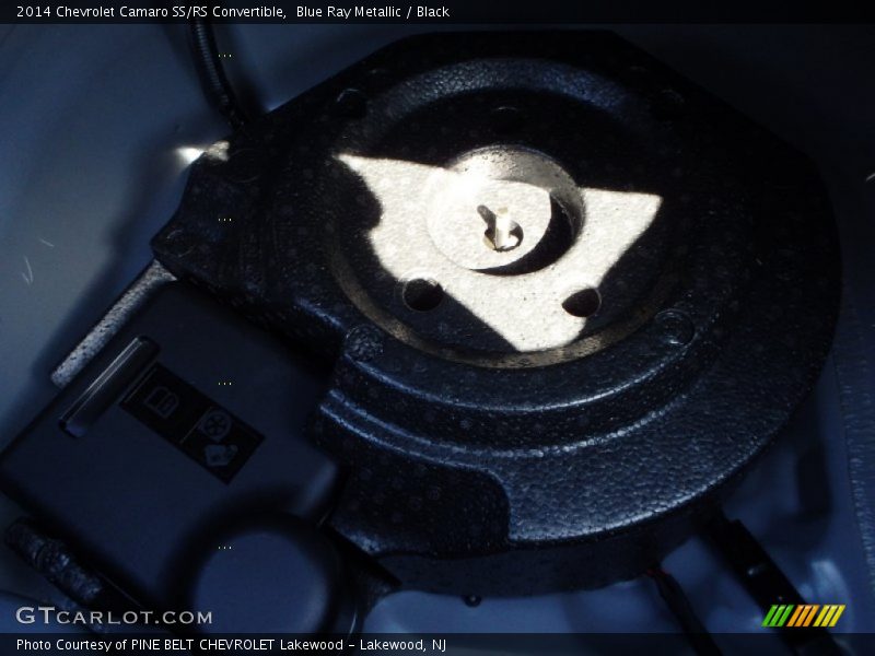 Blue Ray Metallic / Black 2014 Chevrolet Camaro SS/RS Convertible
