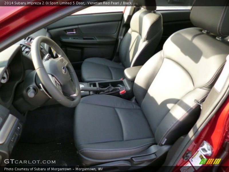 Venetian Red Pearl / Black 2014 Subaru Impreza 2.0i Sport Limited 5 Door