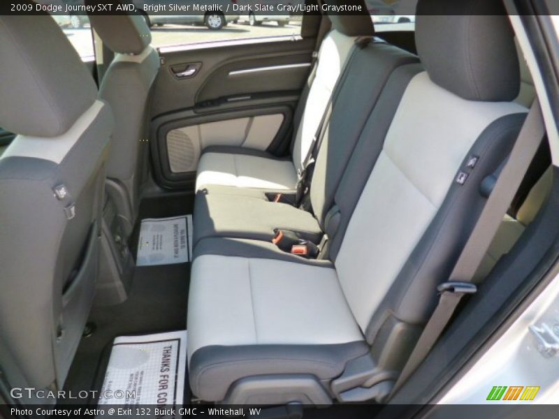 Bright Silver Metallic / Dark Slate Gray/Light Graystone 2009 Dodge Journey SXT AWD