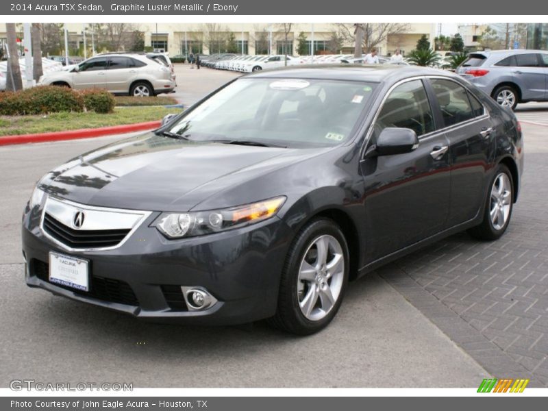 Graphite Luster Metallic / Ebony 2014 Acura TSX Sedan