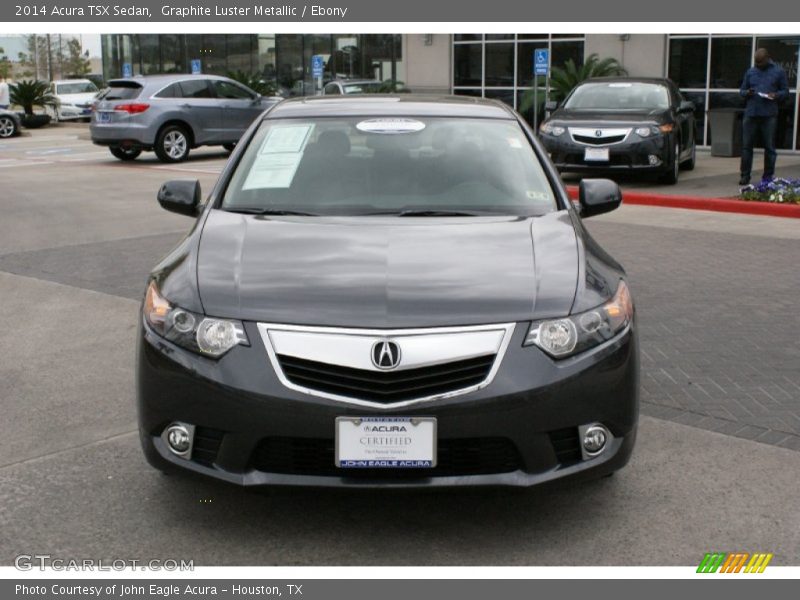 Graphite Luster Metallic / Ebony 2014 Acura TSX Sedan