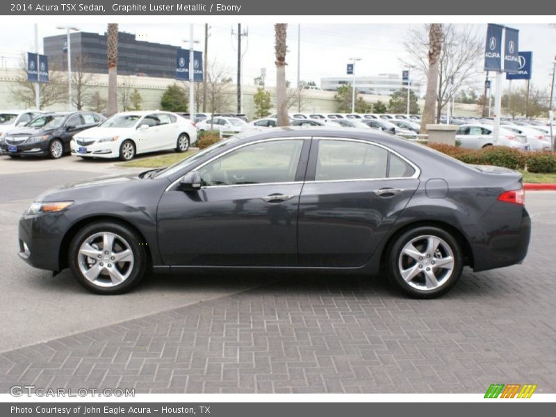 Graphite Luster Metallic / Ebony 2014 Acura TSX Sedan