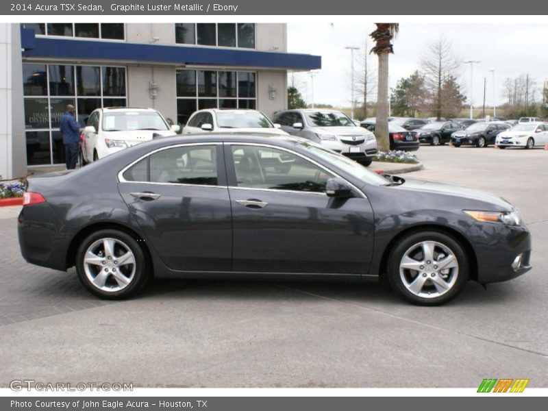 Graphite Luster Metallic / Ebony 2014 Acura TSX Sedan
