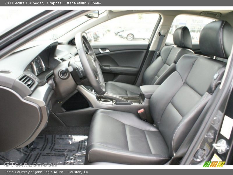 Graphite Luster Metallic / Ebony 2014 Acura TSX Sedan