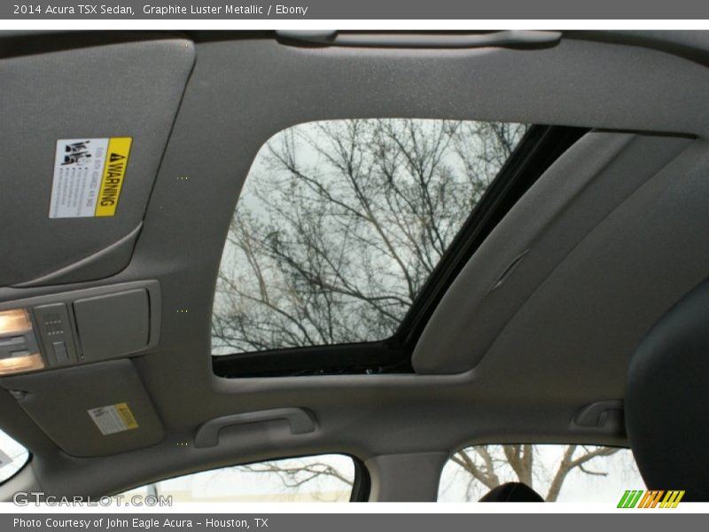 Graphite Luster Metallic / Ebony 2014 Acura TSX Sedan
