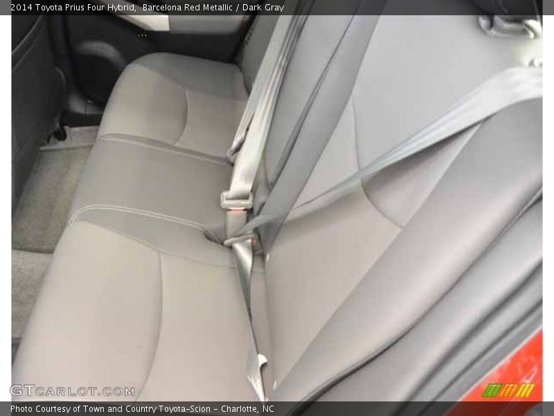 Barcelona Red Metallic / Dark Gray 2014 Toyota Prius Four Hybrid