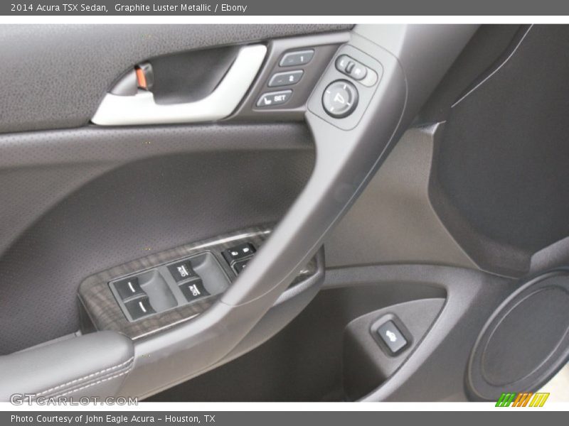 Graphite Luster Metallic / Ebony 2014 Acura TSX Sedan