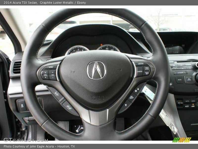Graphite Luster Metallic / Ebony 2014 Acura TSX Sedan