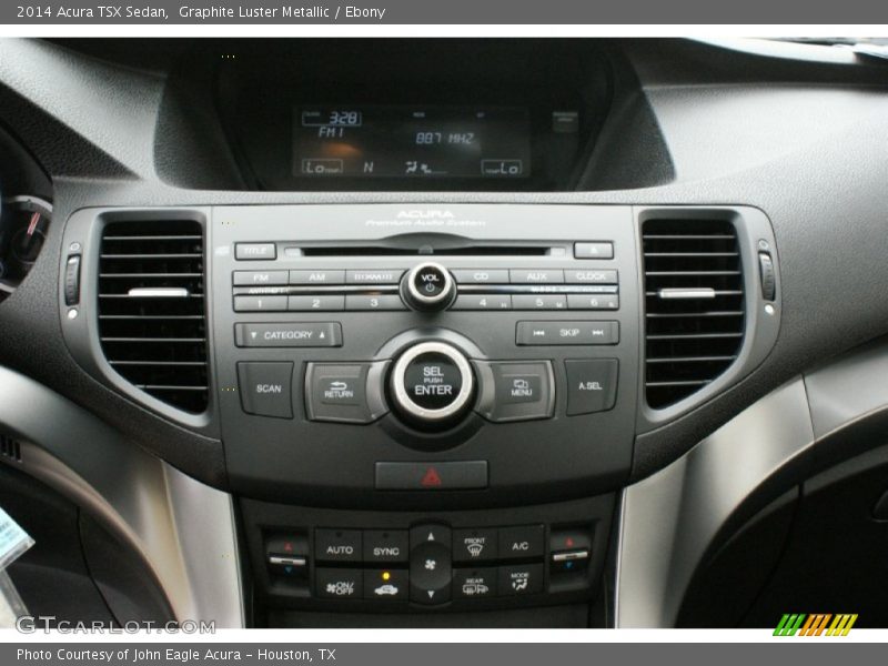 Graphite Luster Metallic / Ebony 2014 Acura TSX Sedan