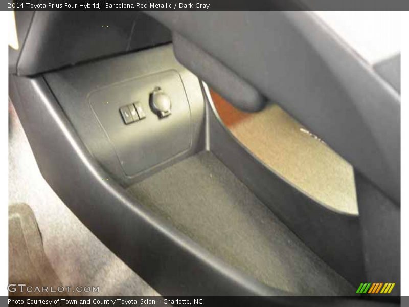 Barcelona Red Metallic / Dark Gray 2014 Toyota Prius Four Hybrid