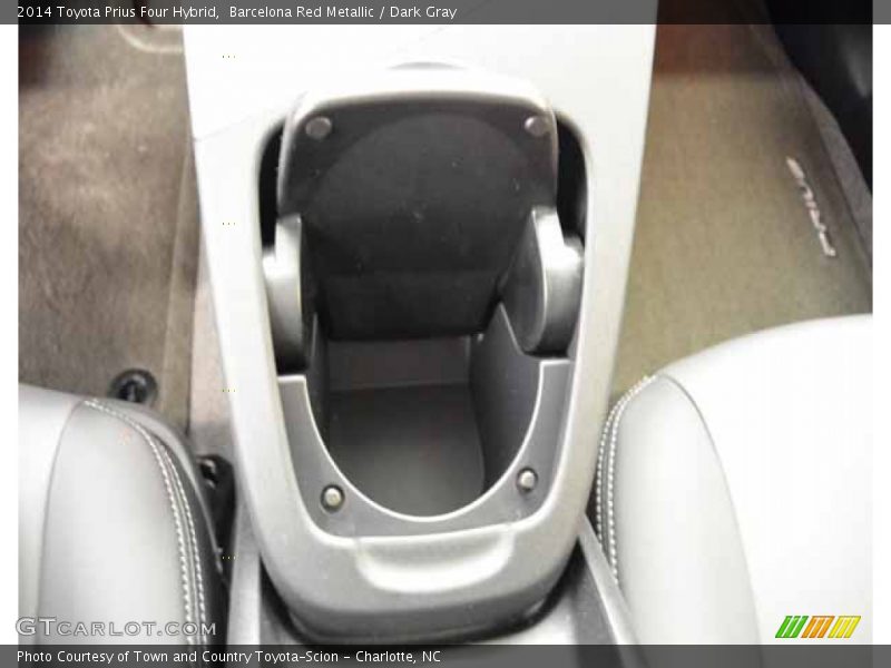 Barcelona Red Metallic / Dark Gray 2014 Toyota Prius Four Hybrid