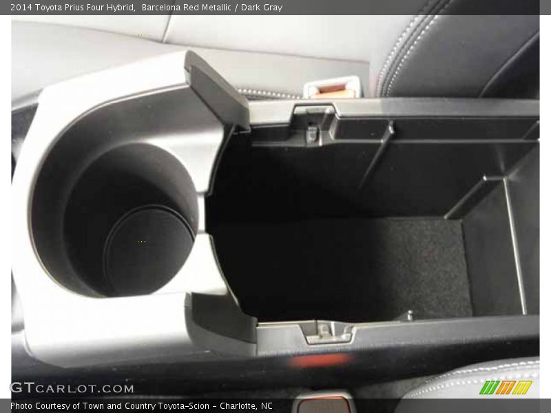 Barcelona Red Metallic / Dark Gray 2014 Toyota Prius Four Hybrid