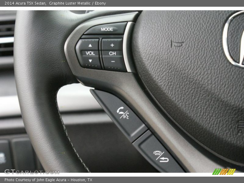 Graphite Luster Metallic / Ebony 2014 Acura TSX Sedan