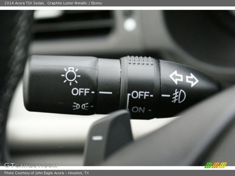 Graphite Luster Metallic / Ebony 2014 Acura TSX Sedan