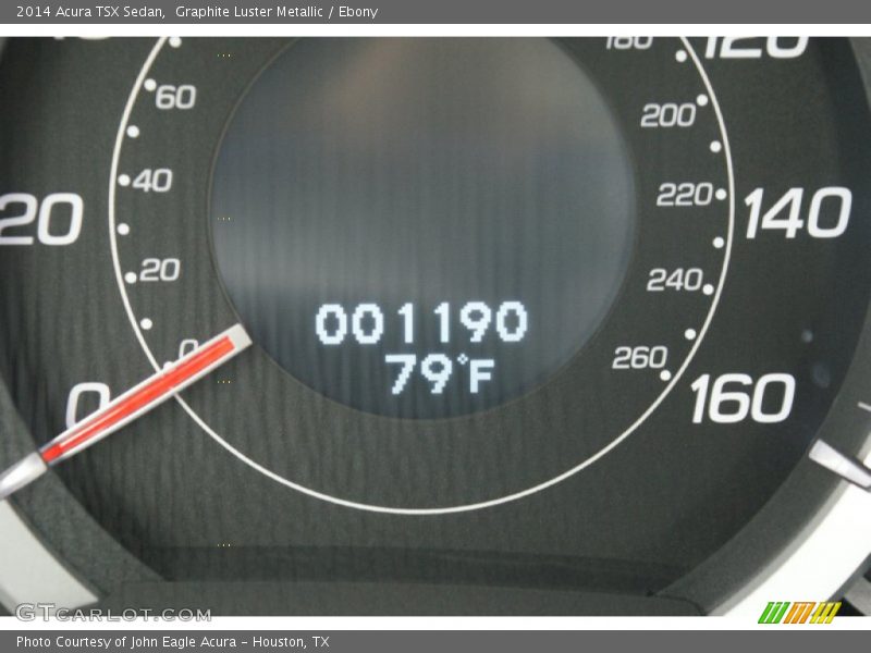 Graphite Luster Metallic / Ebony 2014 Acura TSX Sedan