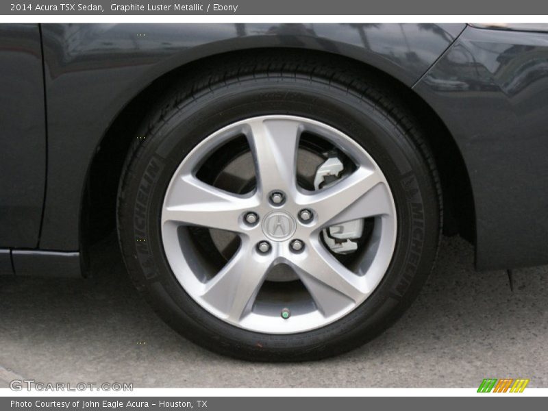 Graphite Luster Metallic / Ebony 2014 Acura TSX Sedan