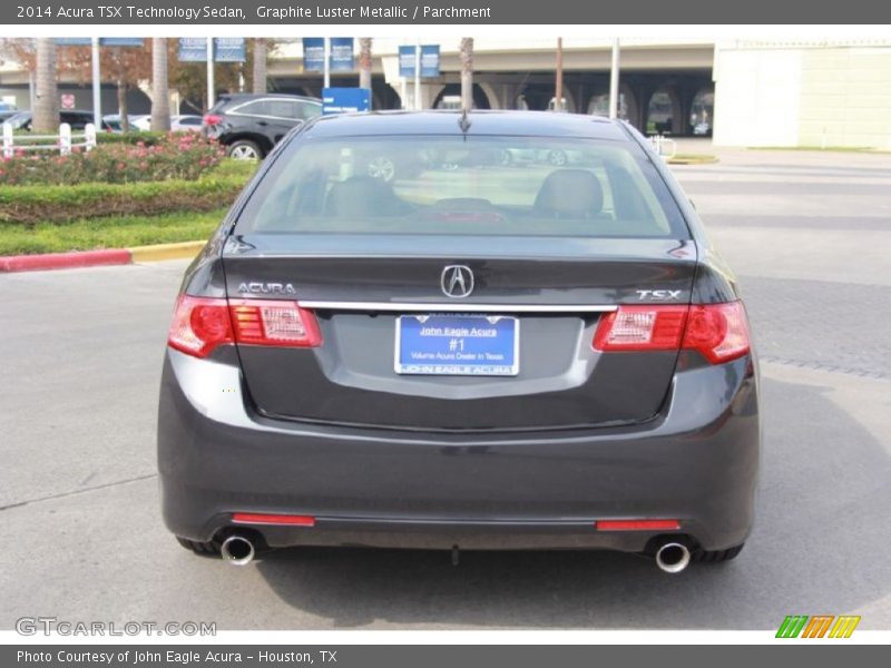 Graphite Luster Metallic / Parchment 2014 Acura TSX Technology Sedan