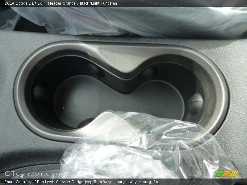 Header Orange / Black/Light Tungsten 2014 Dodge Dart SXT