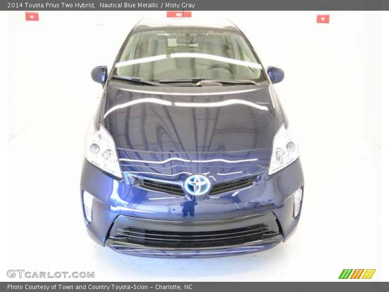 Nautical Blue Metallic / Misty Gray 2014 Toyota Prius Two Hybrid
