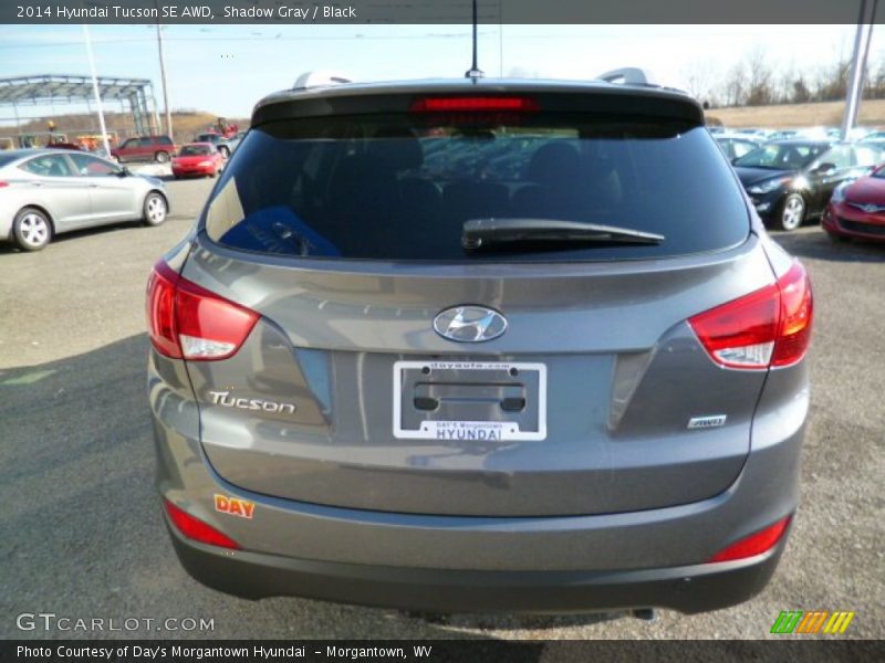Shadow Gray / Black 2014 Hyundai Tucson SE AWD
