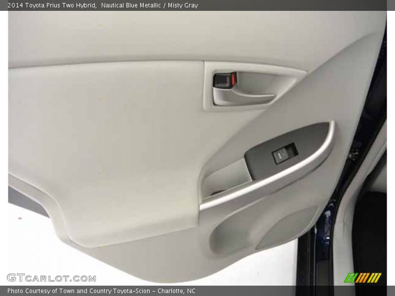 Nautical Blue Metallic / Misty Gray 2014 Toyota Prius Two Hybrid