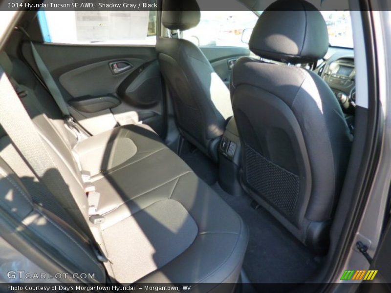 Shadow Gray / Black 2014 Hyundai Tucson SE AWD