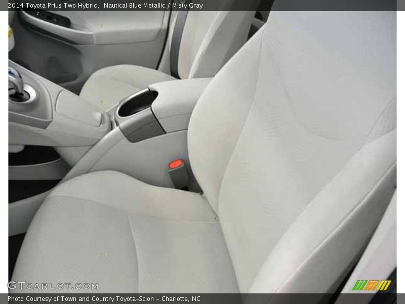 Nautical Blue Metallic / Misty Gray 2014 Toyota Prius Two Hybrid