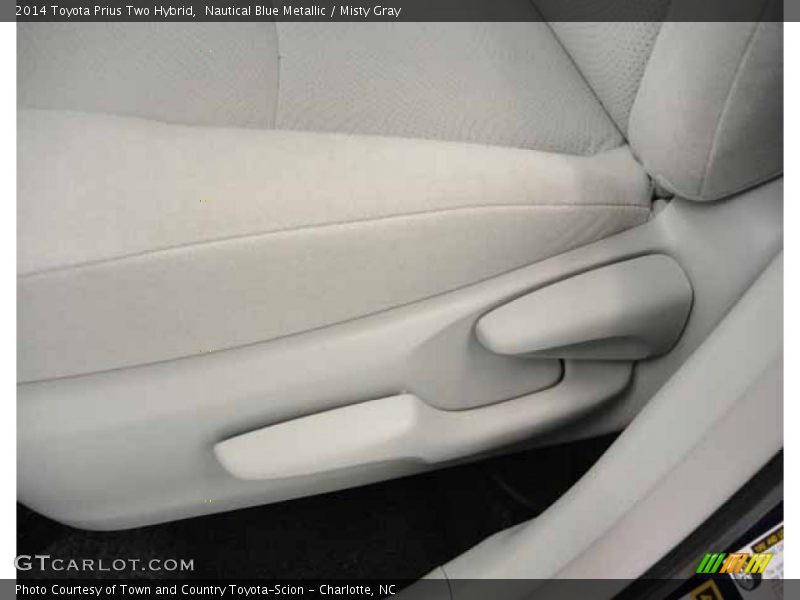 Nautical Blue Metallic / Misty Gray 2014 Toyota Prius Two Hybrid