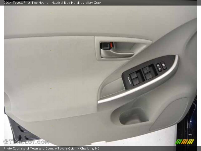Nautical Blue Metallic / Misty Gray 2014 Toyota Prius Two Hybrid