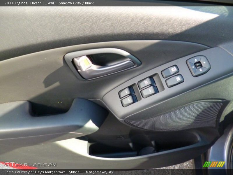 Shadow Gray / Black 2014 Hyundai Tucson SE AWD