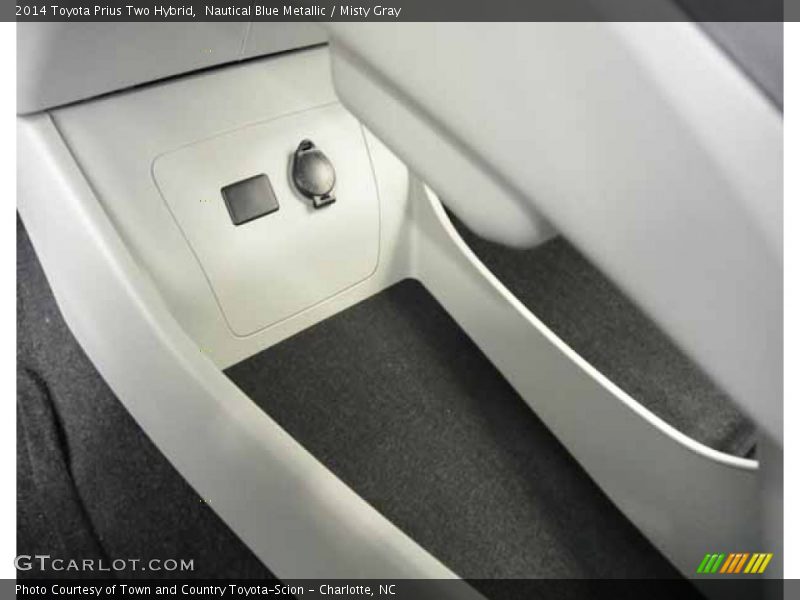 Nautical Blue Metallic / Misty Gray 2014 Toyota Prius Two Hybrid