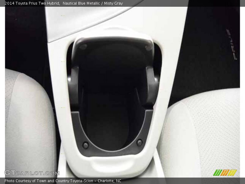 Nautical Blue Metallic / Misty Gray 2014 Toyota Prius Two Hybrid