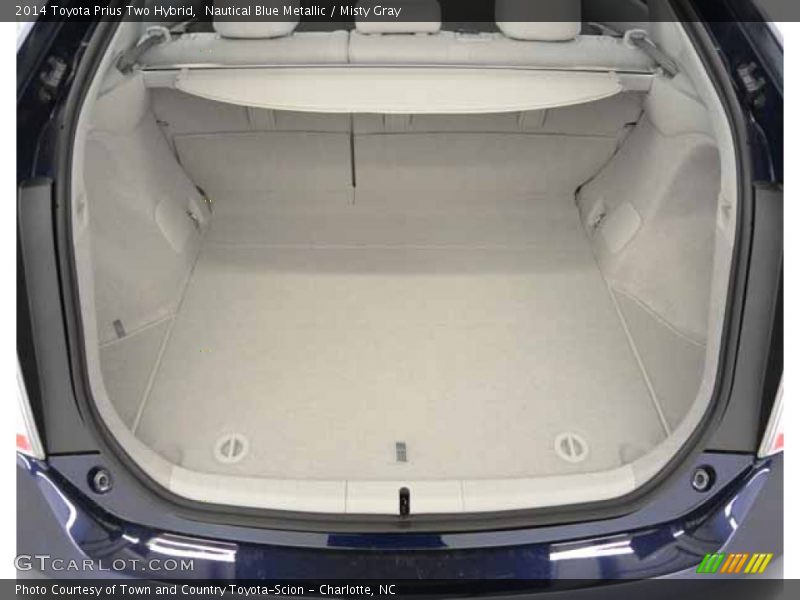 Nautical Blue Metallic / Misty Gray 2014 Toyota Prius Two Hybrid