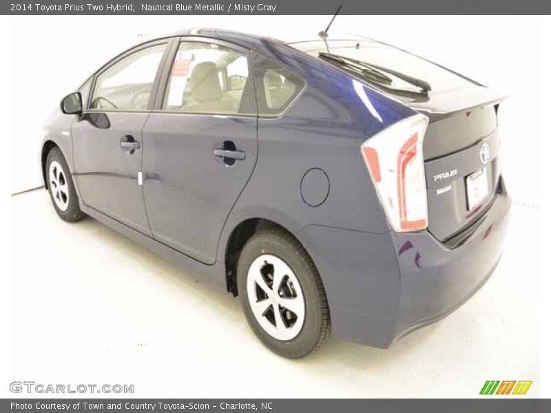 Nautical Blue Metallic / Misty Gray 2014 Toyota Prius Two Hybrid