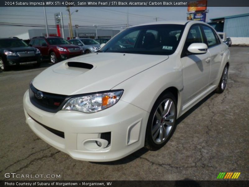 Front 3/4 View of 2014 Impreza WRX STi 4 Door