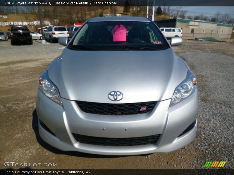 Classic Silver Metallic / Dark Charcoal 2009 Toyota Matrix S AWD