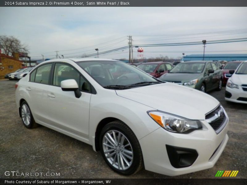 Front 3/4 View of 2014 Impreza 2.0i Premium 4 Door