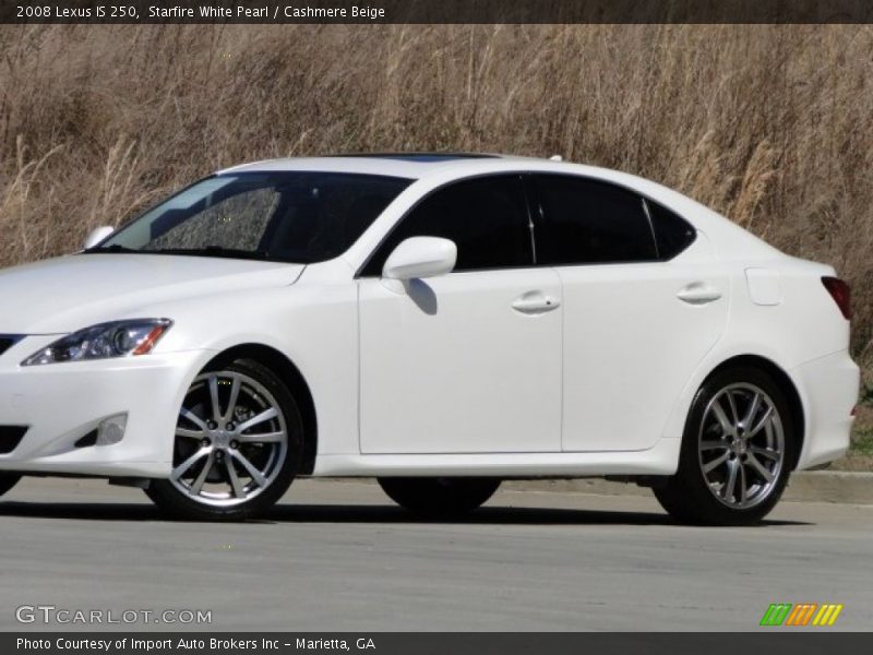 Starfire White Pearl / Cashmere Beige 2008 Lexus IS 250