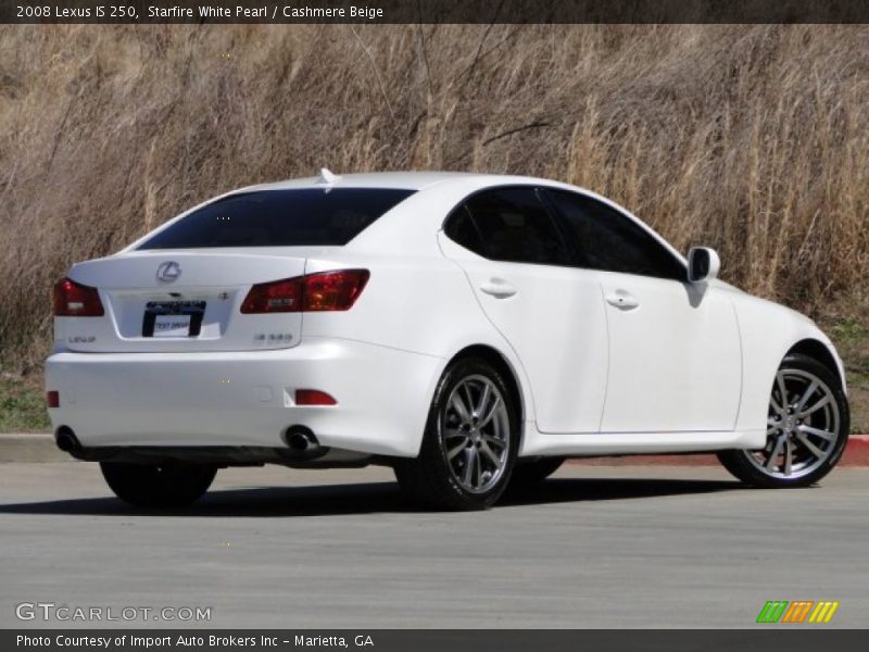 Starfire White Pearl / Cashmere Beige 2008 Lexus IS 250