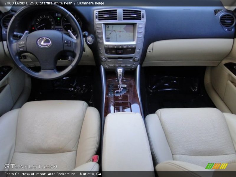 Starfire White Pearl / Cashmere Beige 2008 Lexus IS 250