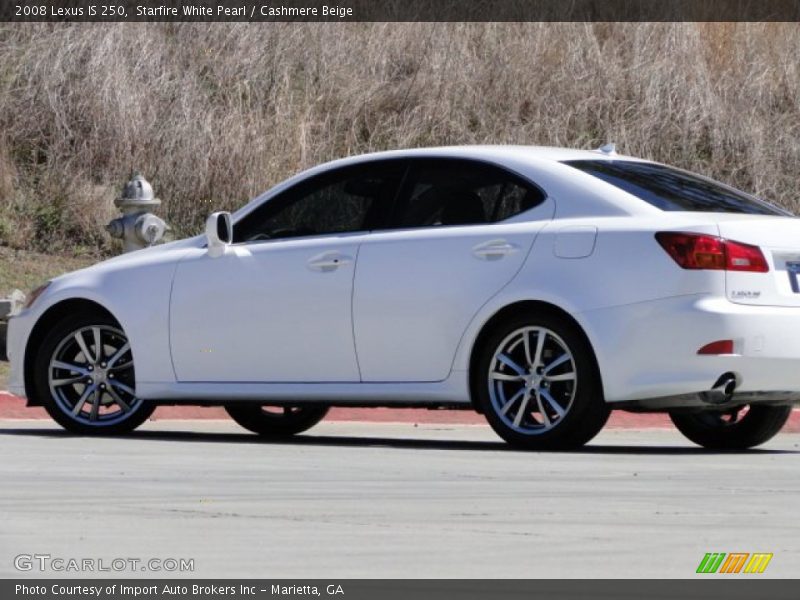 Starfire White Pearl / Cashmere Beige 2008 Lexus IS 250