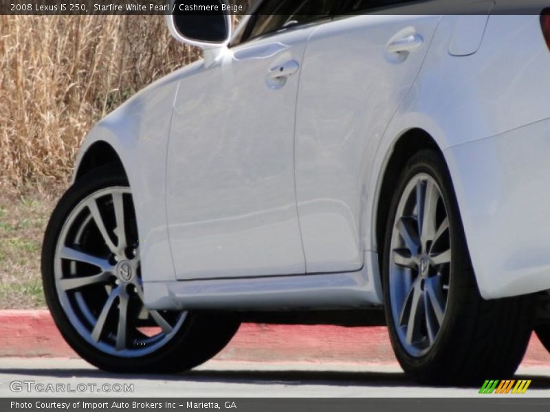 Starfire White Pearl / Cashmere Beige 2008 Lexus IS 250