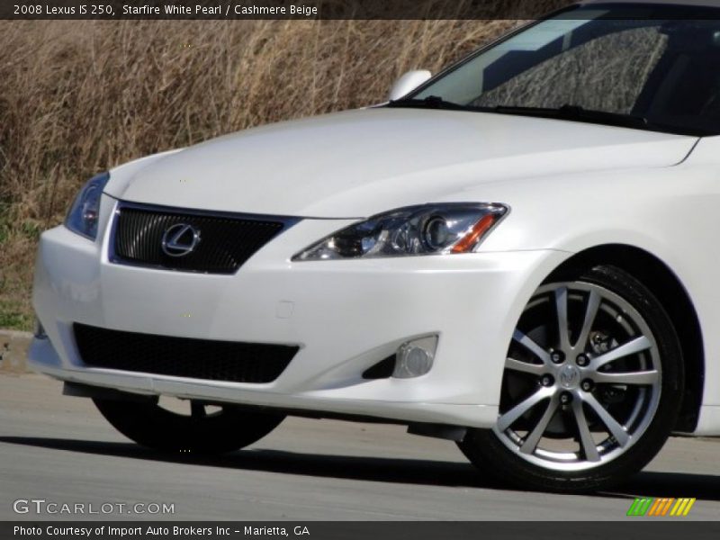 Starfire White Pearl / Cashmere Beige 2008 Lexus IS 250
