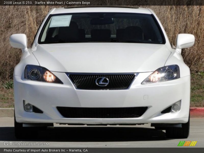 Starfire White Pearl / Cashmere Beige 2008 Lexus IS 250
