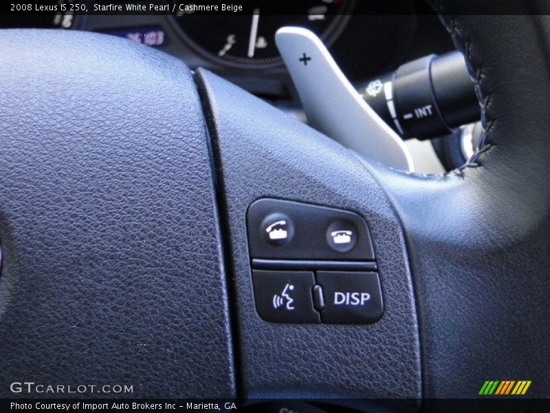 Starfire White Pearl / Cashmere Beige 2008 Lexus IS 250