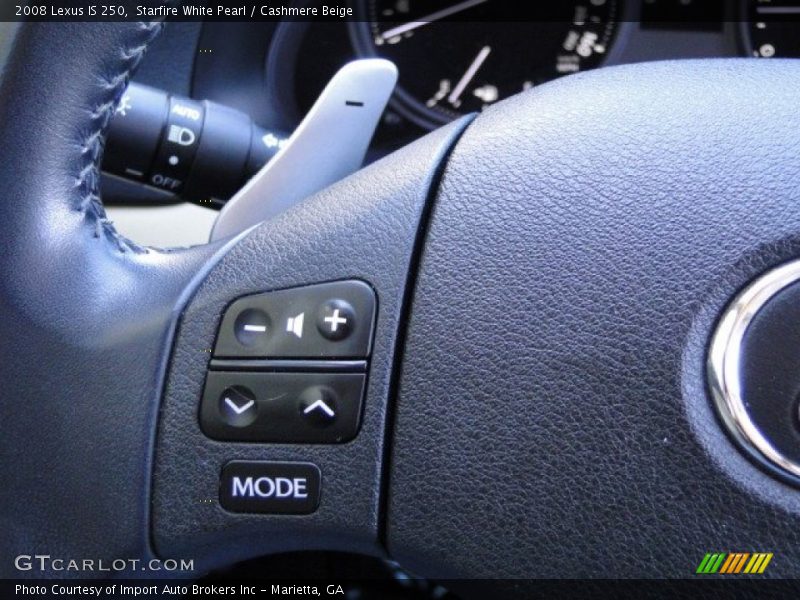 Starfire White Pearl / Cashmere Beige 2008 Lexus IS 250