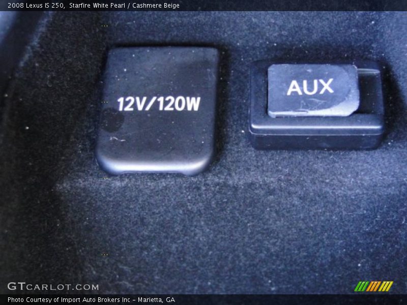 Starfire White Pearl / Cashmere Beige 2008 Lexus IS 250