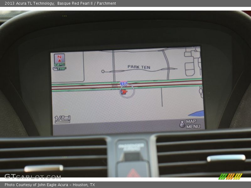 Basque Red Pearl II / Parchment 2013 Acura TL Technology